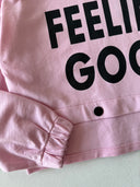 Young Unisex Hooded Front Printed Sweatshirt