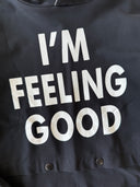 Young Unisex Hooded Front Printed Sweatshirt