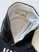 Young Unisex Hooded Front Printed Sweatshirt