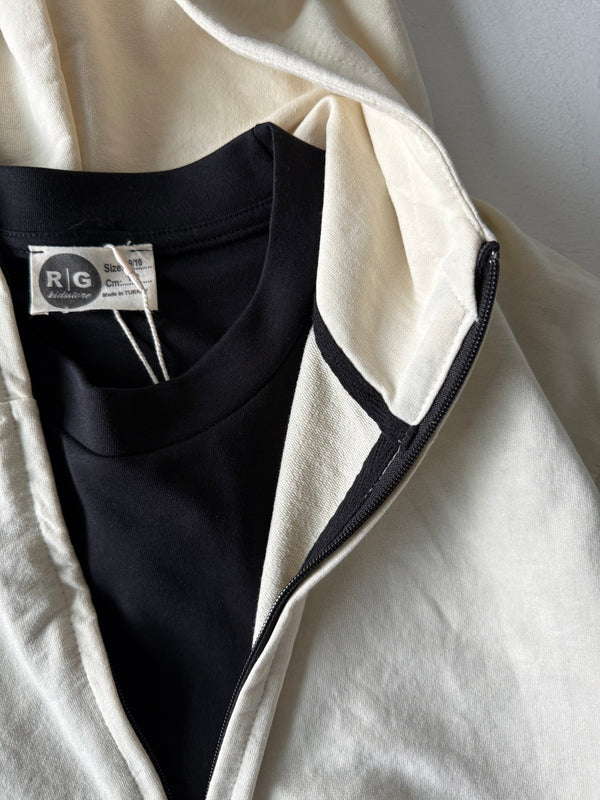 Genç Kapüşonlu Fermuarlı Sweatshirt | RG Brand | 9–15 Yaş | RG3285