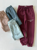 Young Unisex Letter Printed Sweatpants