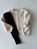 Youth Print Detailed Sweatshirt