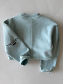 Youth Print Detailed Sweatshirt