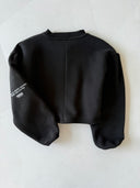 Youth Print Detailed Sweatshirt