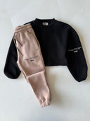 Youth Print Detailed Sweatshirt