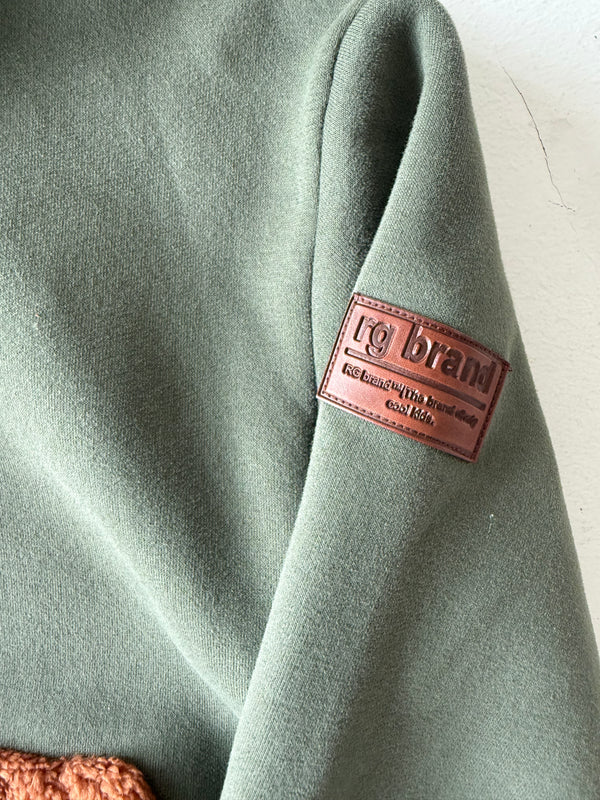 Genç Unisex Kanguru Cepli Kapüşonlu Sweatshirt | 9–15 Yaş | RG Brand | RG3310