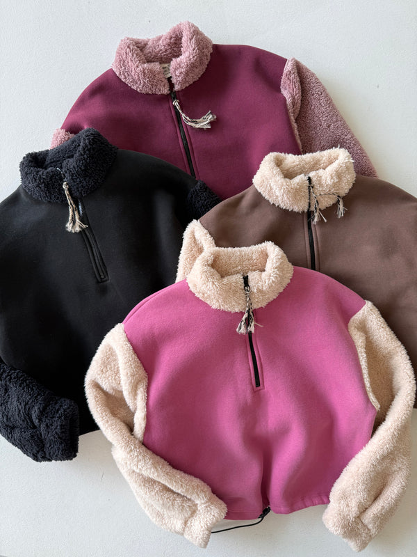 Genç Kız Fermuarlı Kışlık Sweatshirt | 9–15 Yaş | RG Brand | RG3311