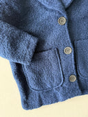 Young Jacket Collar Buttoned Coat