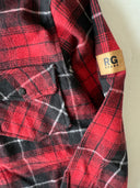 Junges Holzfällerhemd mit Druckknopftaschen