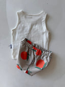 Baby Undershirt and Swim Shorts Set