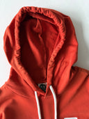 Genç Önü Baskılı Kapüşonlu Arkası Yırtmaçlı Sweat Elbise