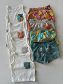 Baby Undershirt and Swim Shorts Set