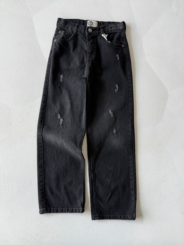 Weite Hose für Mädchen und Jungen | 9–15 Jahre | Blau, Schwarz und Grau | Bequeme Kinderhose | RG3399