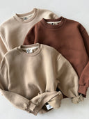 Youth Crew Neck Cotton Sweater 9-15 Years Old