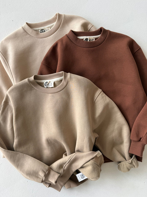 Kinder-Sweatshirt mit Rundhalsausschnitt | RG3403