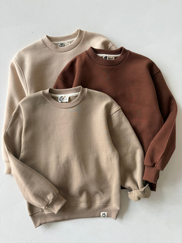 Kinder-Sweatshirt mit Rundhalsausschnitt | RG3403