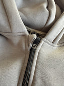 Young 3-thread Hooded Zippered Sweatshirt