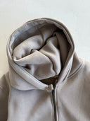 Young 3-thread Hooded Zippered Sweatshirt