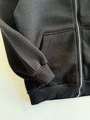 Young 3-thread Hooded Zippered Sweatshirt