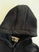Young 3-thread Hooded Zippered Sweatshirt
