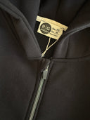 Young 3-thread Hooded Zippered Sweatshirt