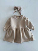 فستان اطفال شتوي