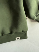 Baby Cotton Sweater with Button Detail