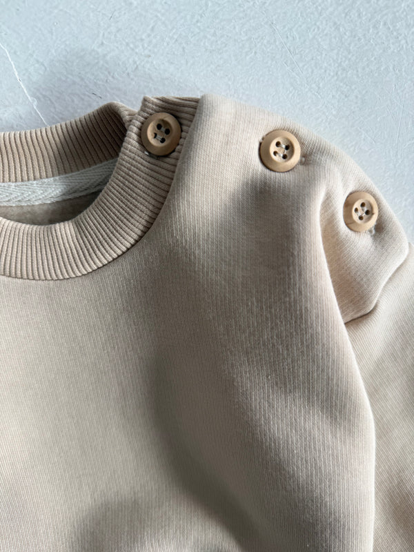 Baby-Pullover aus Baumwolle mit Knopfdetails | 6 Monate–4 Jahre | RG Brand | RG350