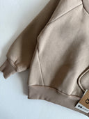 Bebek Cepli Düğmeli Kazak