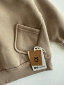 Bebek Cepli Düğmeli Kazak