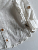 Детская льняная рубашка