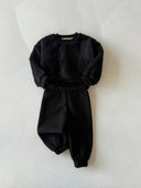 Baby Plush Sweatshirt and Tracksuit with Pockets