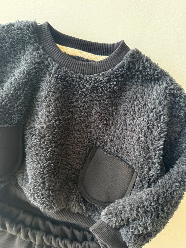 Baby Plush Sweatshirt and Sweatpants with Pockets | 6 Months–4 Years | RG Brand | RG356
