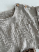 Muslin Baby Set | Shirt &amp; Pants 2-Piece Set
