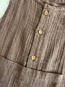 100% Cotton Baby Muslin Romper | RG Brand