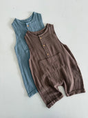 100% Cotton Baby Muslin Romper | RG Brand