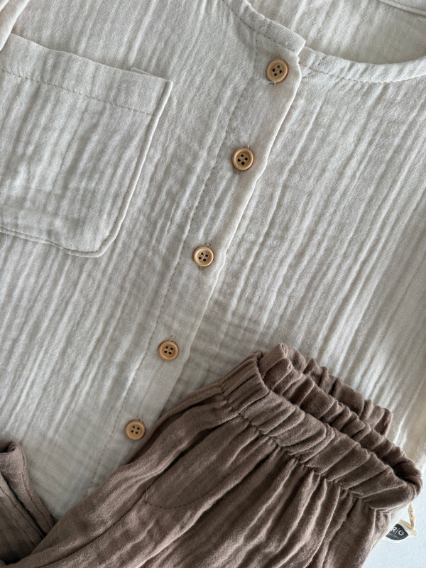 Pamuklu Müslin Bebek Takımı | RG Brand – Yumuşak ve Nefes Alabilir | RG368