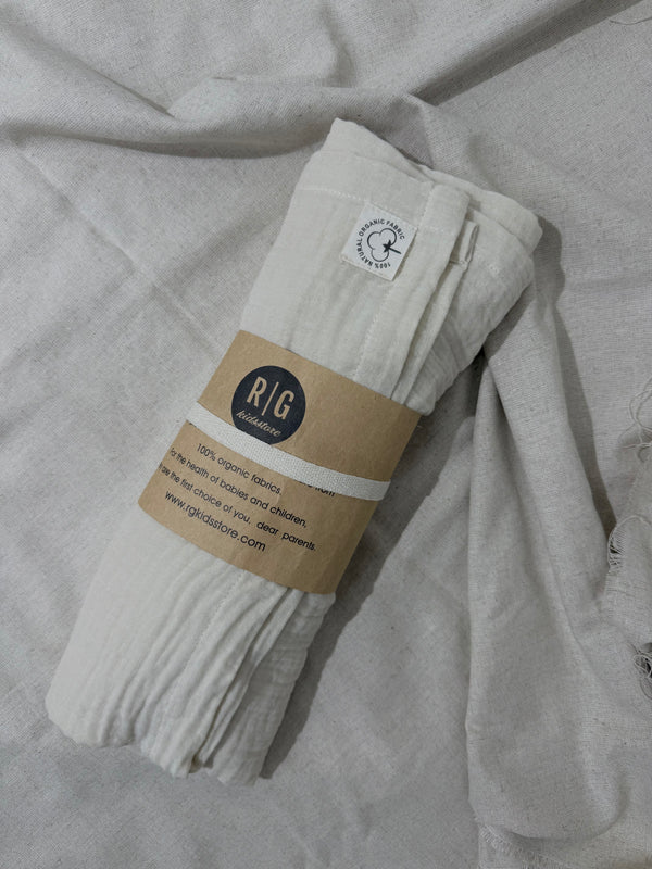 Ring-Sling-Babytragetuch | 100 % Baumwolle | Ab der Geburt | Gold- & Silberringe | RG Brand | RG370