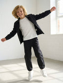 Genç Basic Uzun Kollu Pamuk Tişört | Günlük Rahat | Kız & Erkek | 9-15 Yaş | RG3701