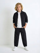 Fermuarlı Kız ve Erkek Çocuk Kot Ceket & Mont