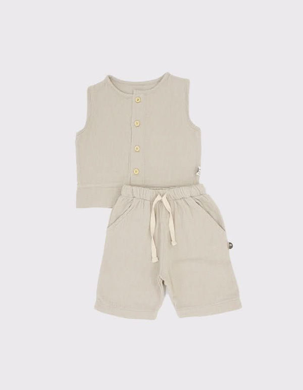 Bebek Muslin Atlet - Şort Seti - RG brand