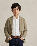 Çocuk Old Money Keten Ceket | Doğal Kumaş | 3-9 Yaş Şık & Rahat  | RG1765