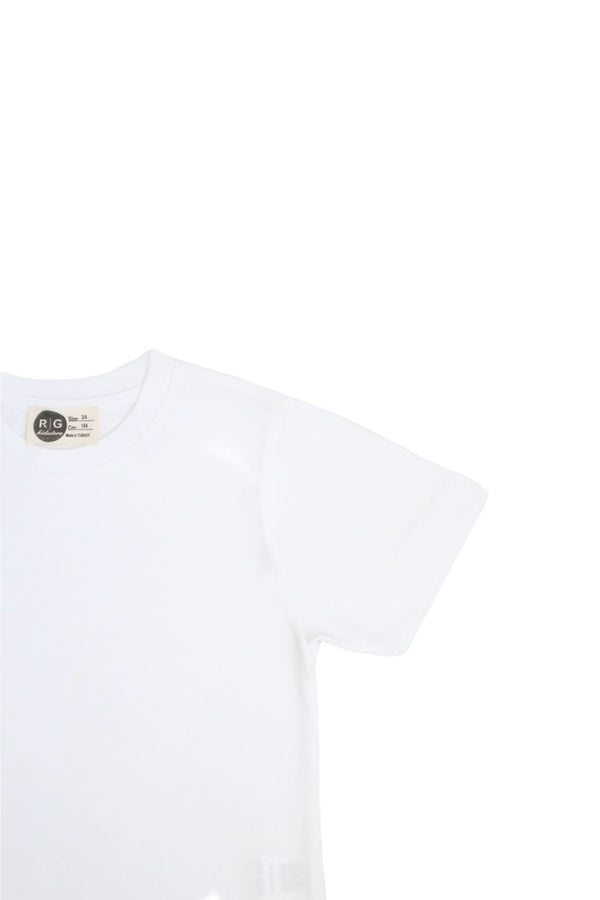 Çocuk Pamuklu Basic Tişört - RG brand