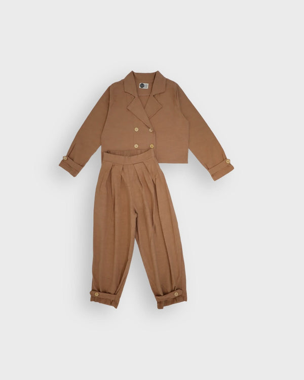 Genç Keten Ceket Pantolon Takım - RG brand