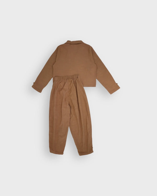 Genç Keten Ceket Pantolon Takım - RG brand