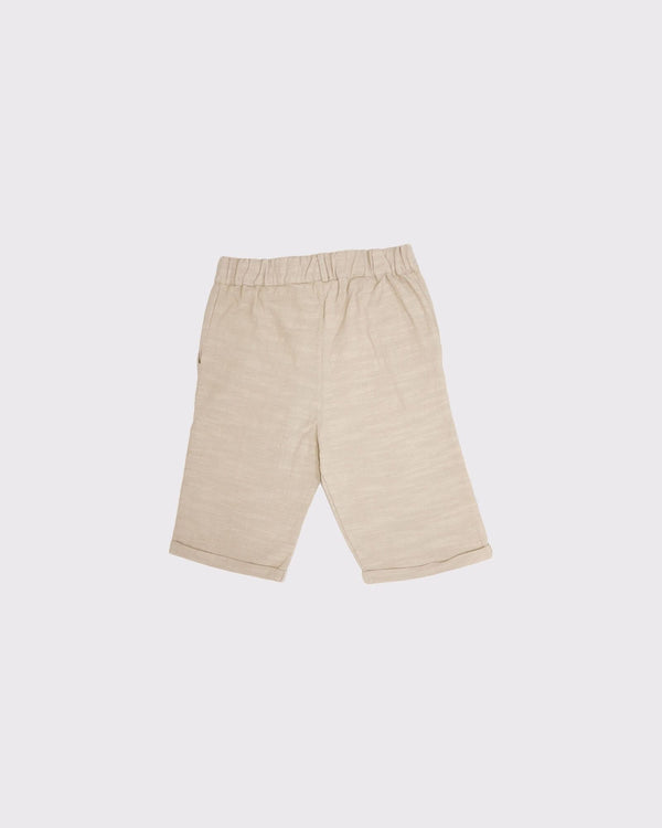 Genç Unisex Keten Şort - RG brand