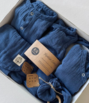 10-teiliges Set für Neugeborene aus Musselinstoff