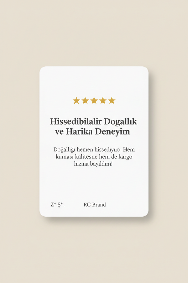RG Brand — müşteri yorumu