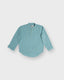 Young Linen Anti-Sweat Collar Long Sleeve Shirt