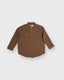 Young Linen Anti-Sweat Collar Long Sleeve Shirt